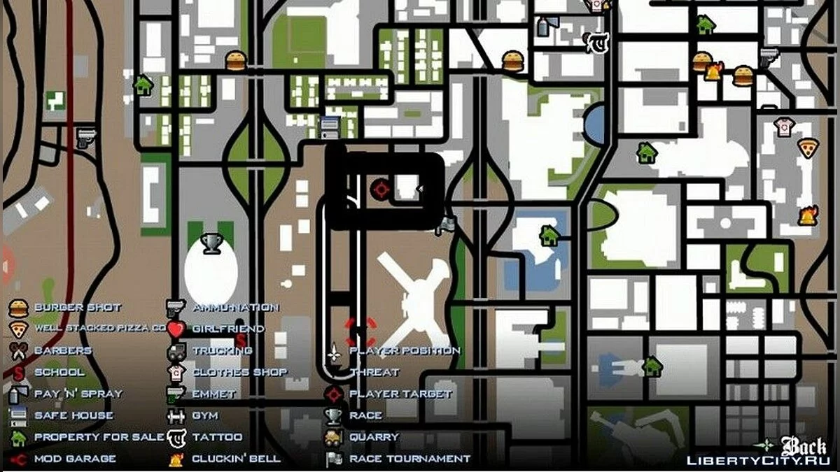 Trafic aérien d'hélicoptères / GTA San Andreas (iOS, Android)