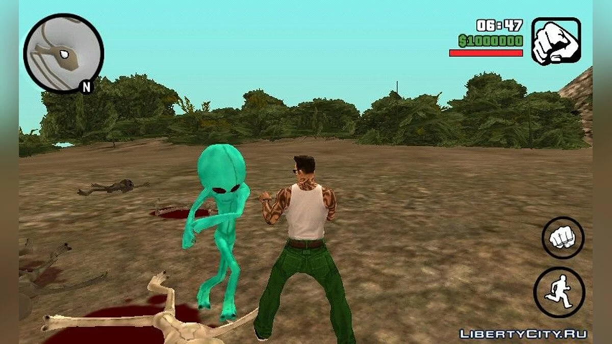 Alien Invasion / GTA San Andreas (iOS, Android)