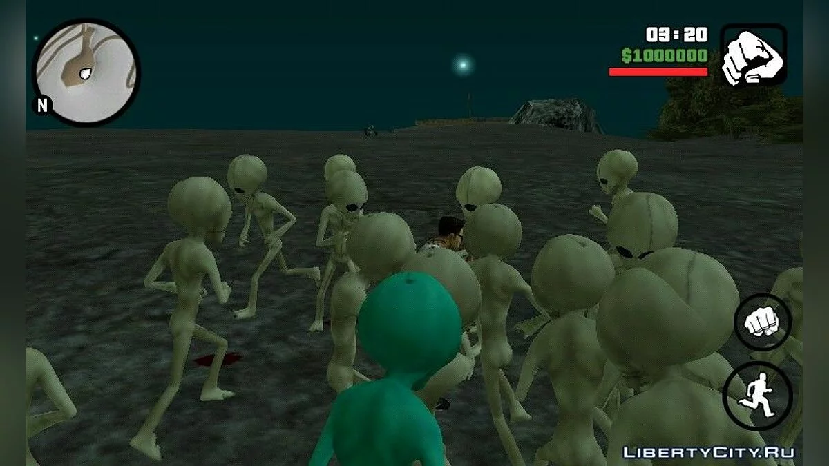 Alien Invasion / GTA San Andreas (iOS, Android)