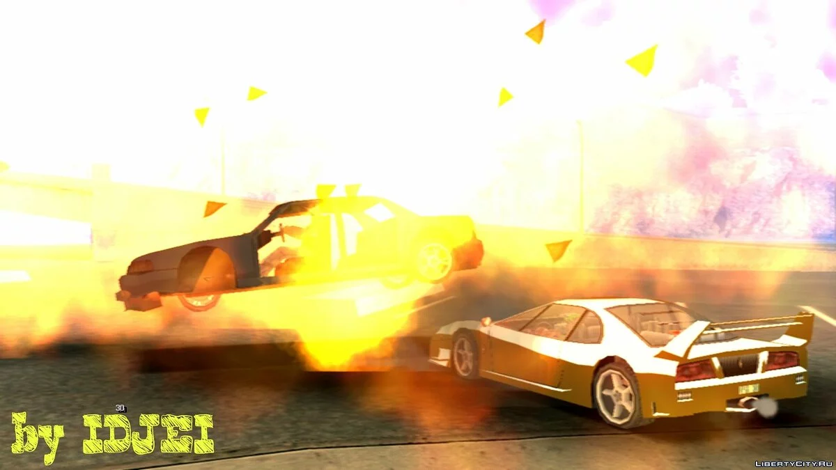 Barril explosivo para Turismo / GTA San Andreas (iOS, Android)