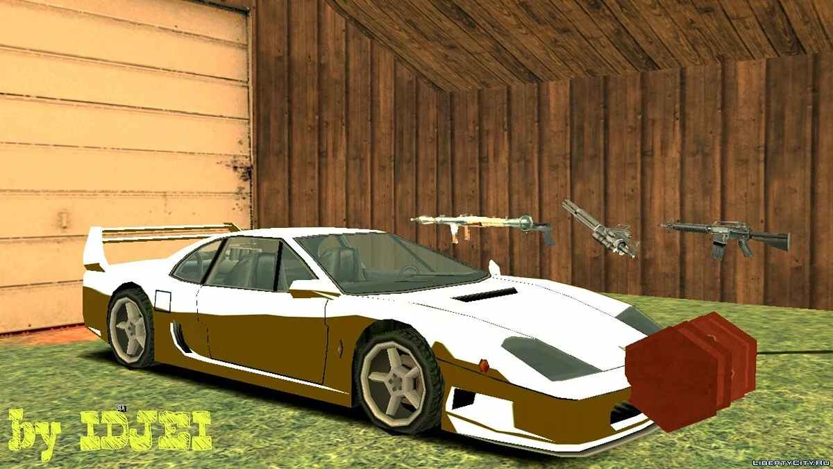 Barril explosivo para Turismo / GTA San Andreas (iOS, Android)