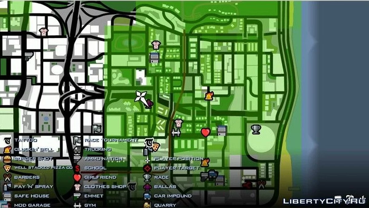 Місто ворогів / GTA San Andreas (iOS, Android)