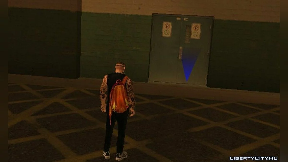 Spare Exit in Police Station / GTA San Andreas (iOS, Android)