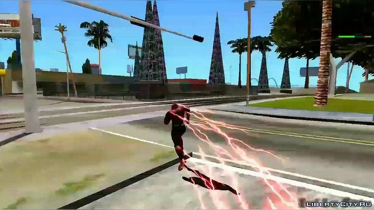 Скачать Мод На Суперспособности Флэша Для GTA San Andreas (IOS.