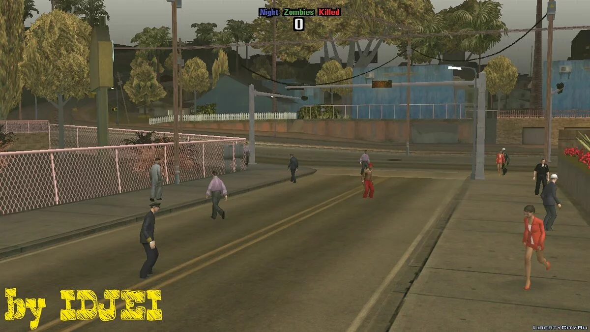 ليالي الزومبي (1.0) / GTA سان أندرياس (iOS، أندرويد)