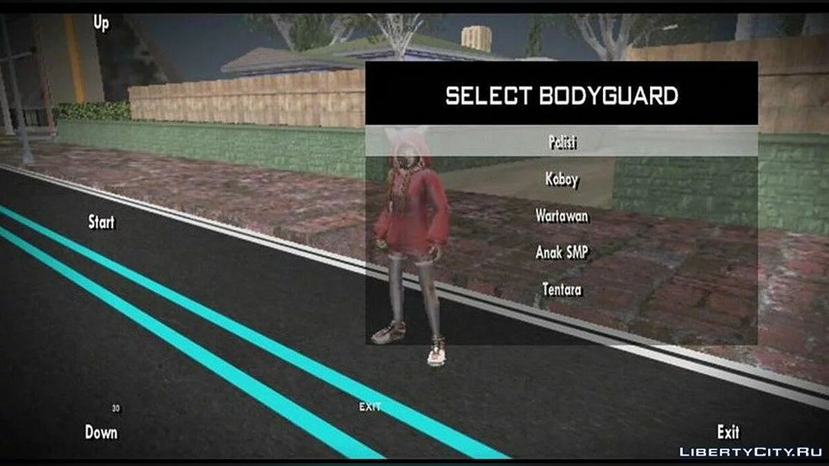 Bodyguard Selection / GTA San Andreas (iOS, Android)
