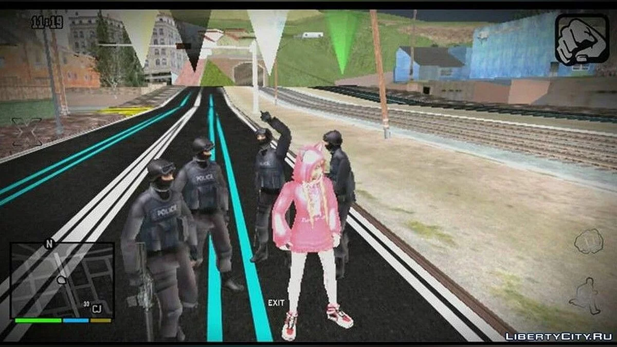 Bodyguard Selection / GTA San Andreas (iOS, Android)