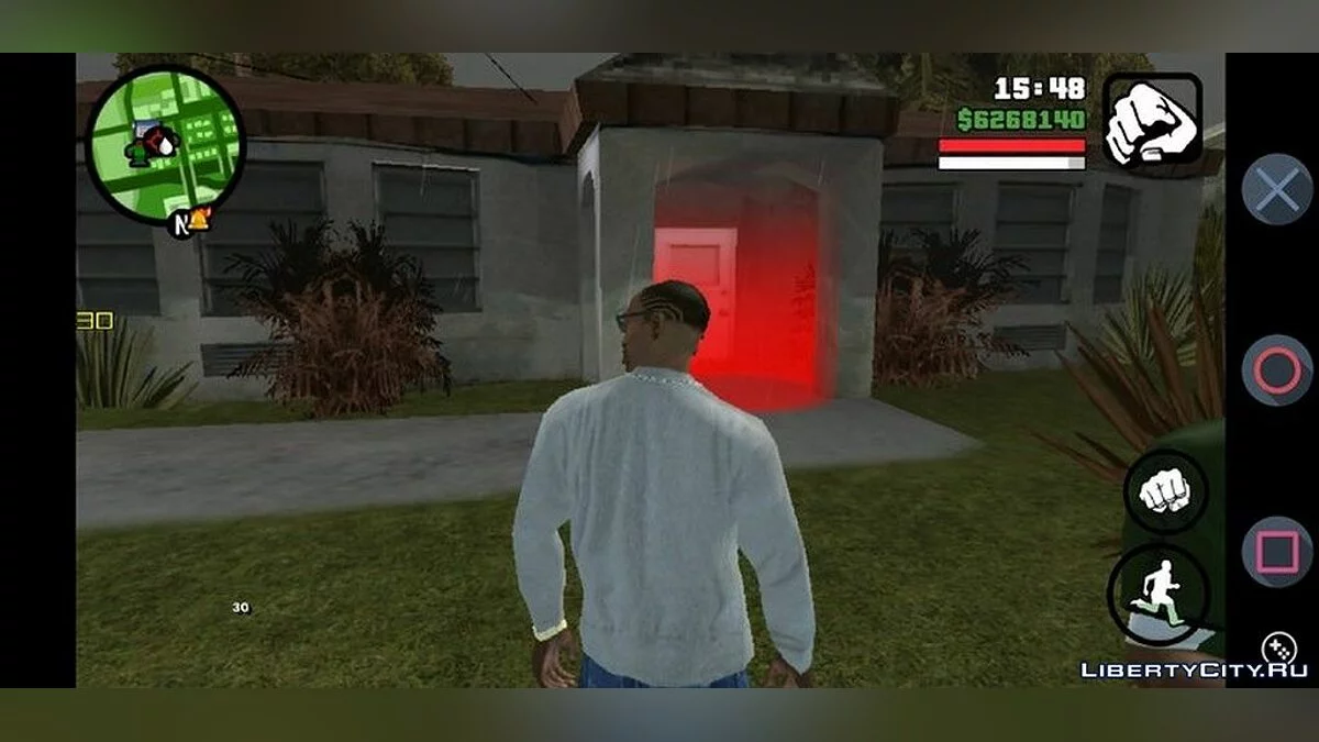 Pengawal Smoke, Ryder, dan Sweet / GTA San Andreas (iOS, Android)