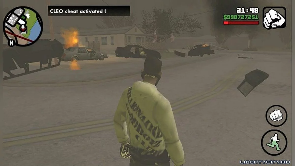 قنبلة ذرية / GTA سان أندرياس (iOS، أندرويد)