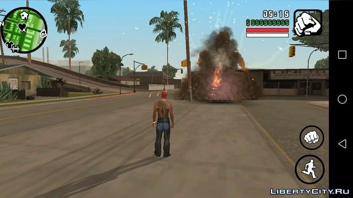 Bomben für Autos / GTA San Andreas (iOS, Android)