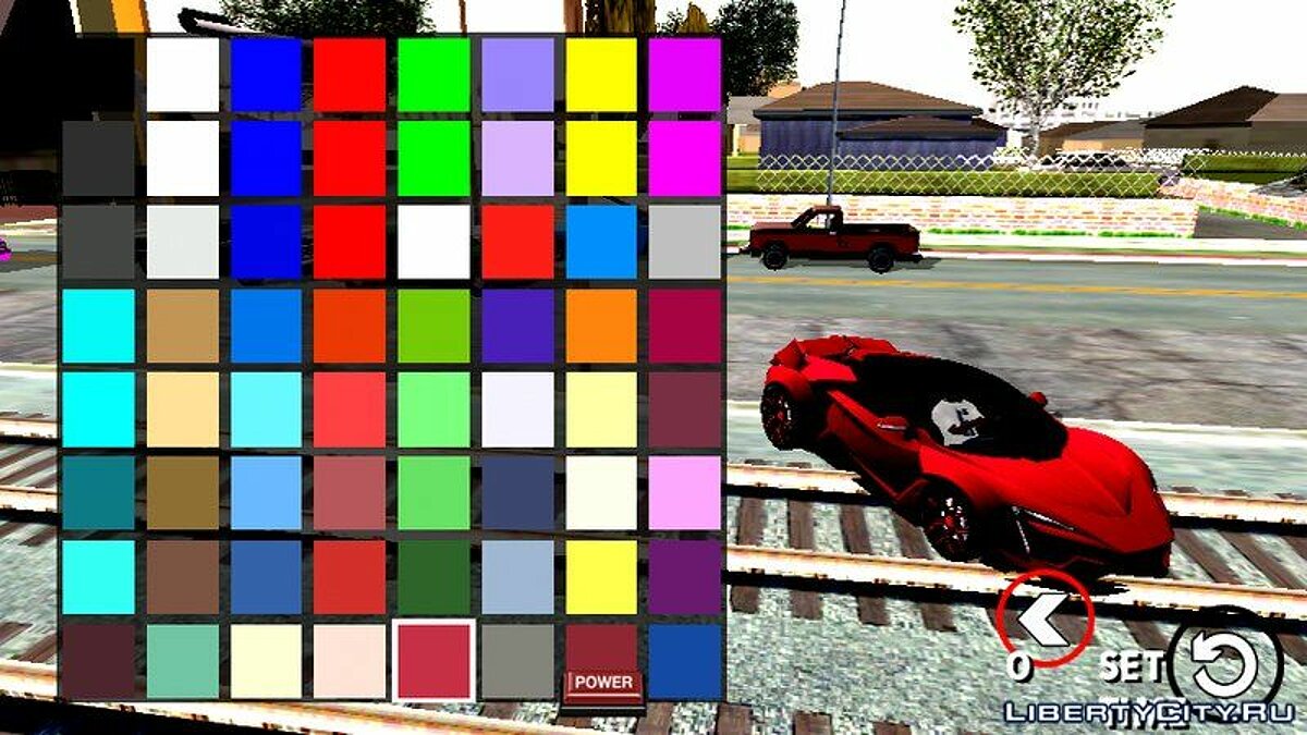 Paint mod apk. Машины Покрашенные с героем игры. Change car 1.0 для GTA San Andreas (IOS, Android).