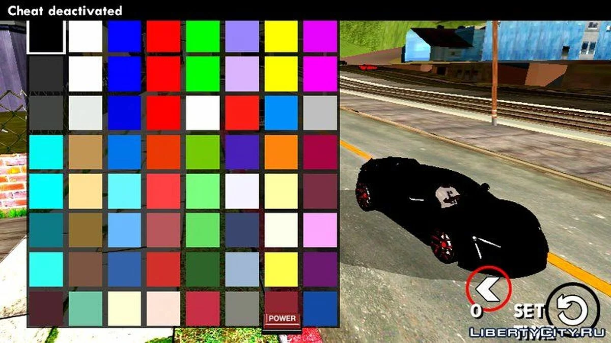 Peinture rapide des véhicules / GTA San Andreas (iOS, Android)