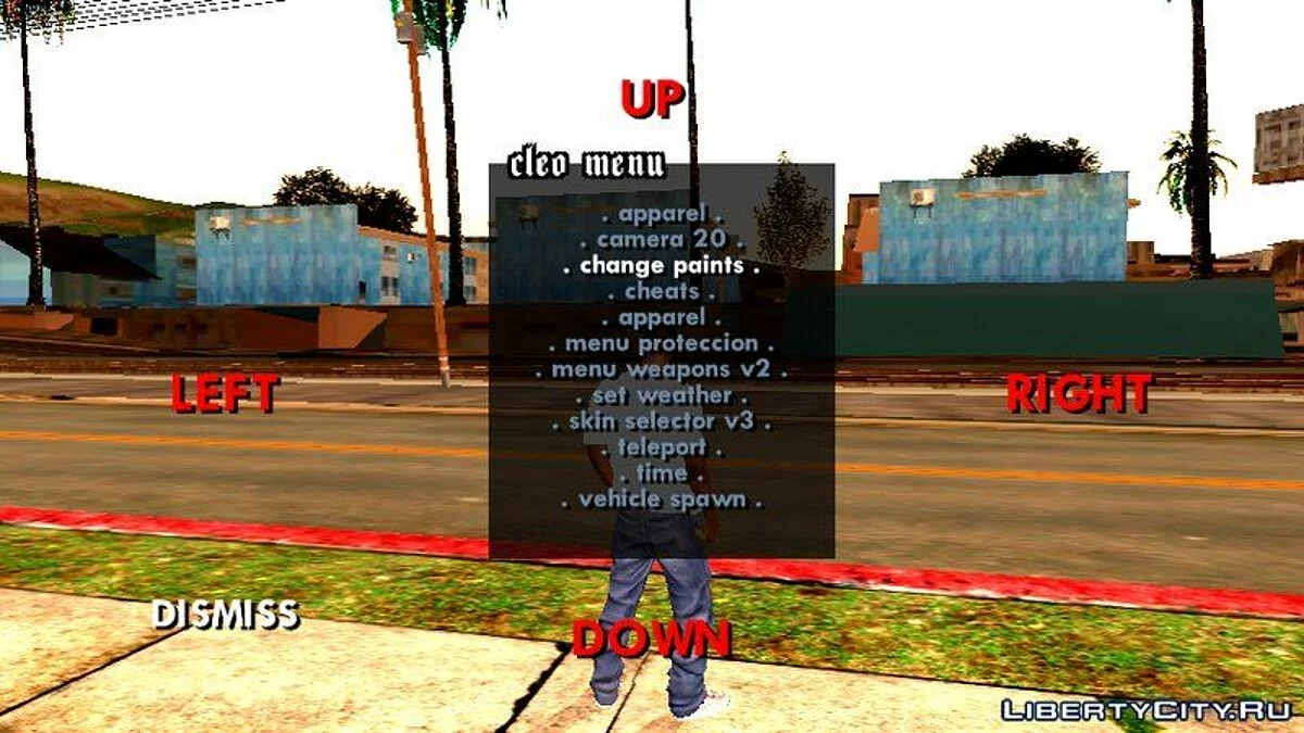 Peinture rapide des véhicules / GTA San Andreas (iOS, Android)