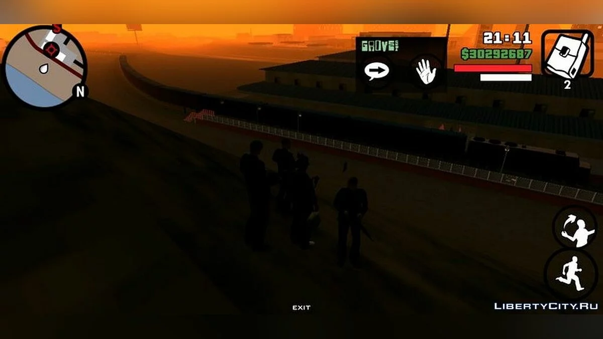 Довгий потяг / GTA San Andreas (iOS, Android)