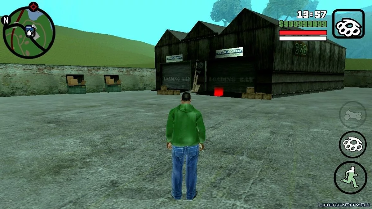 مود رحلة موبايل - منزل على عجلات / GTA سان أندرياس (iOS، أندرويد)