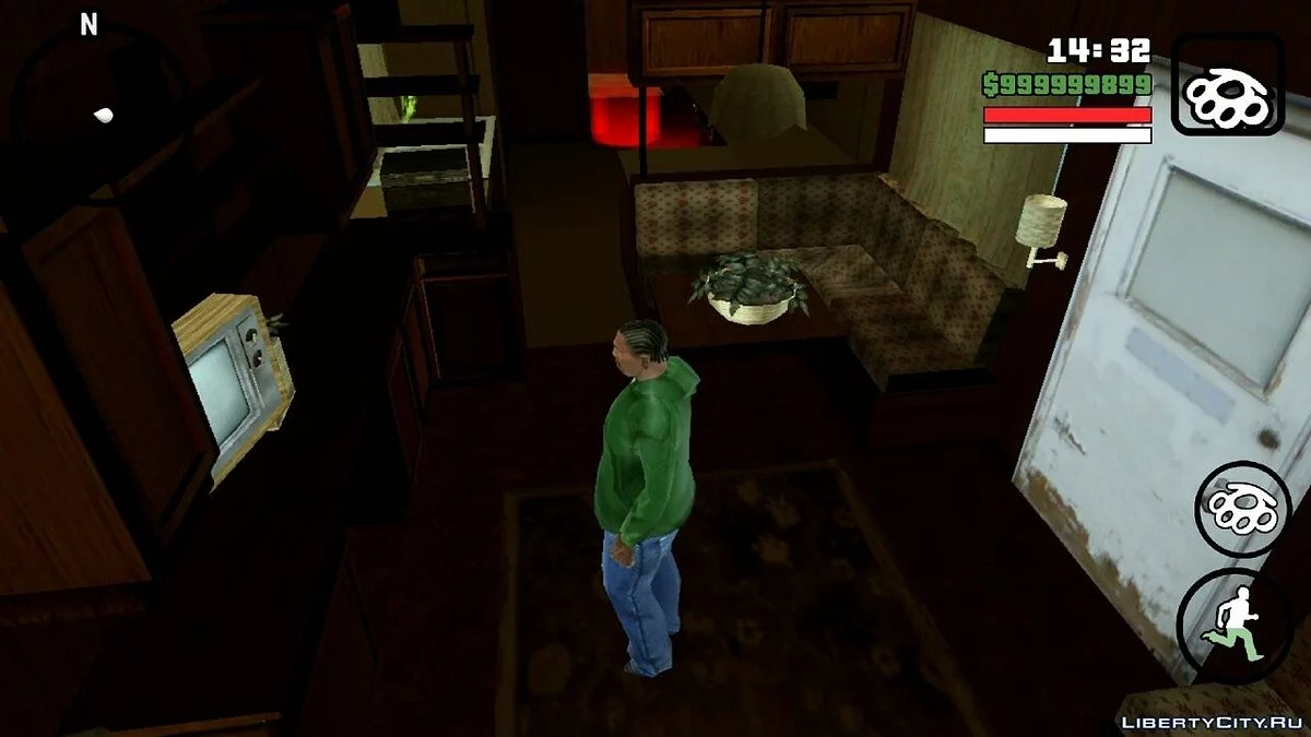 مود رحلة موبايل - منزل على عجلات / GTA سان أندرياس (iOS، أندرويد)
