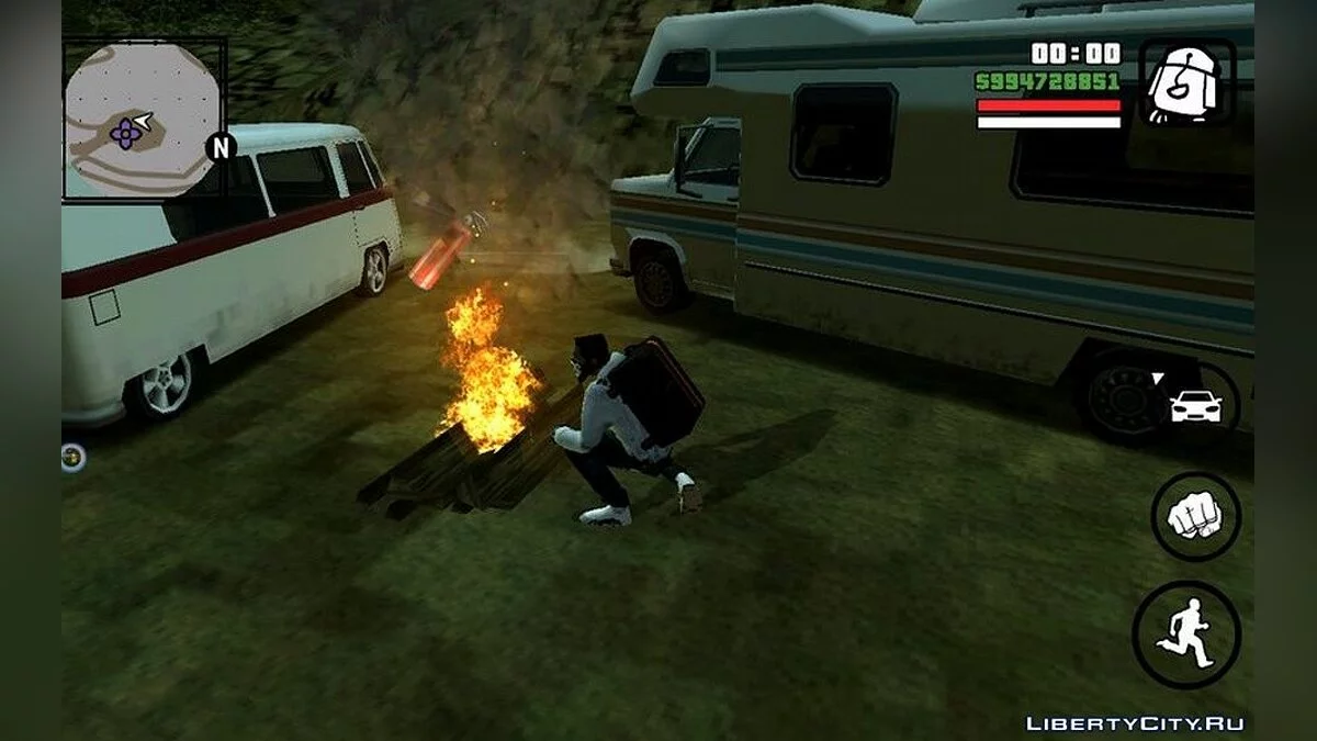 Костер / GTA San Andreas (iOS, Android)