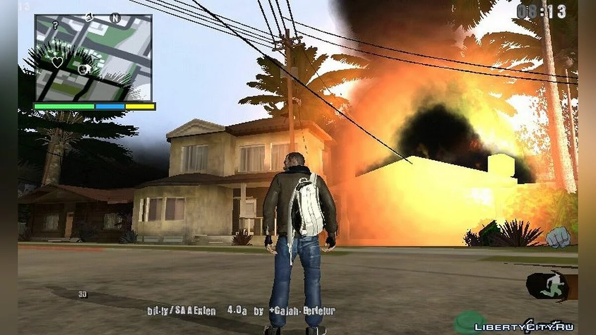 Mod sur la météore / GTA San Andreas (iOS, Android)