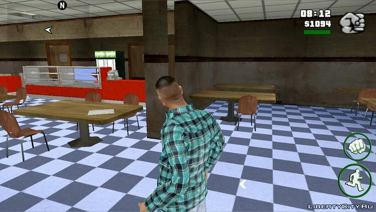 Functional Restaurant in San Fierro / GTA San Andreas (iOS, Android)