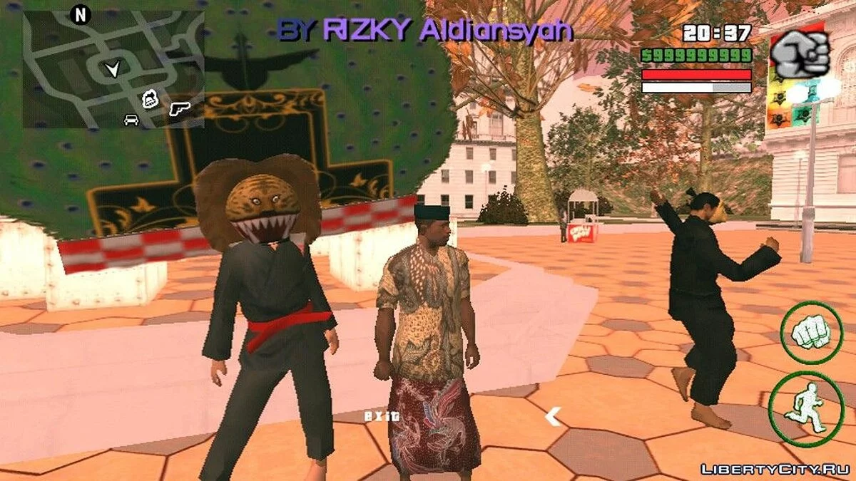 Танцюючі люди / GTA San Andreas (iOS, Android)