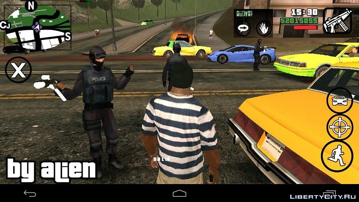 Seguranças SWAT / GTA San Andreas (iOS, Android)