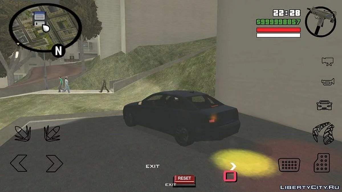 Physique des voitures de GTA 4 / GTA San Andreas (iOS, Android)