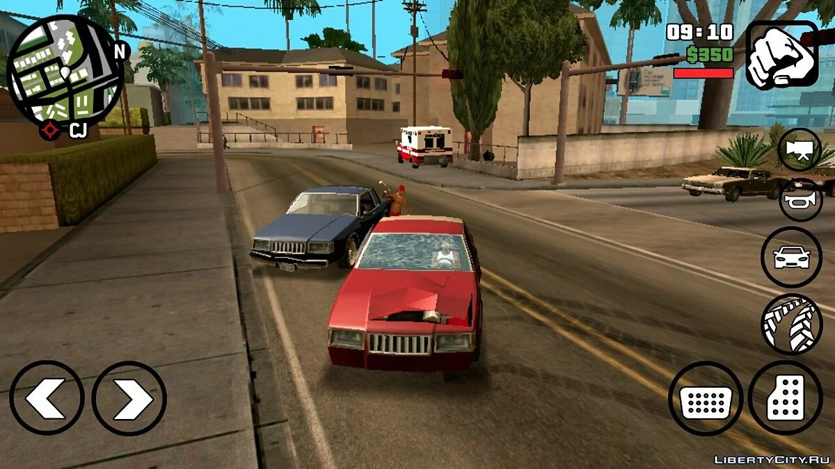 Ambulance in Traffic / GTA San Andreas (iOS, Android)