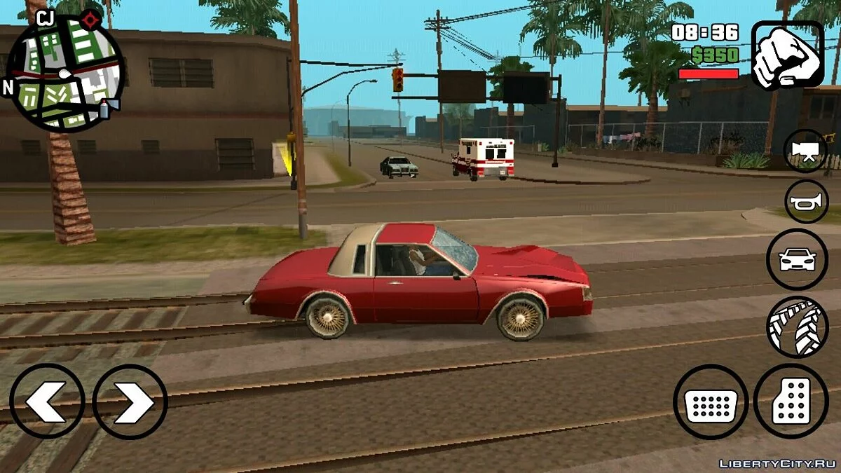 Ambulance in Traffic / GTA San Andreas (iOS, Android)