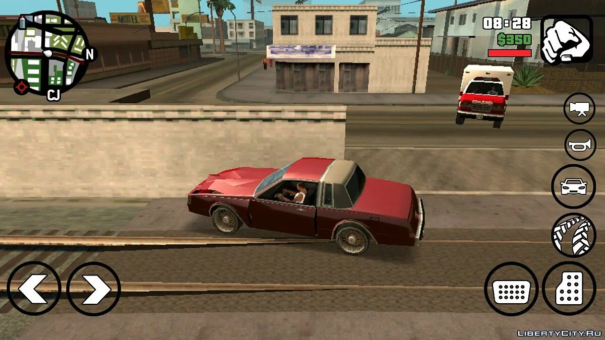 Ambulance in Traffic / GTA San Andreas (iOS, Android)
