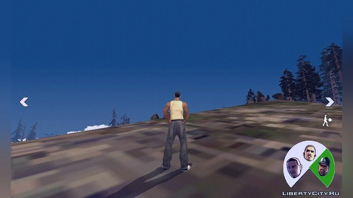 Choix des personnages comme dans GTA 5 / GTA San Andreas (iOS, Android)