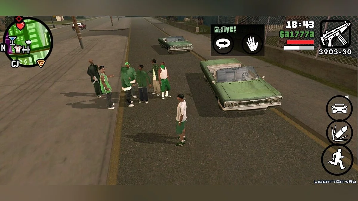Gang Cars / GTA San Andreas (iOS, Android)