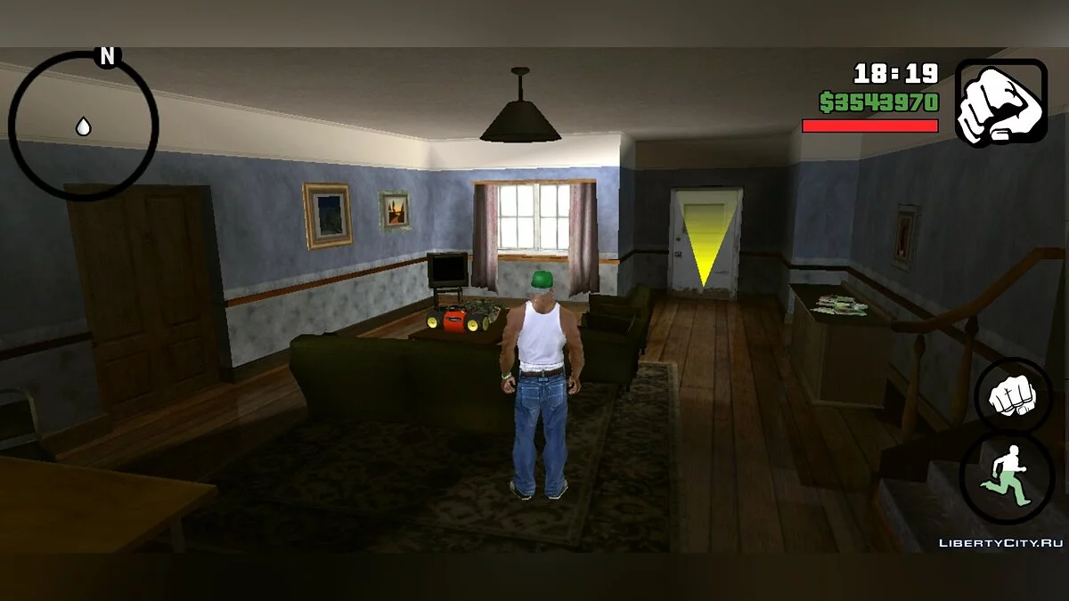 Радіо в домі Сі Джея / GTA San Andreas (iOS, Android)