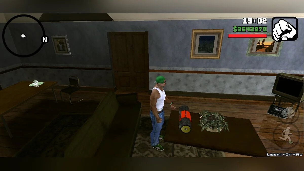 Радіо в домі Сі Джея / GTA San Andreas (iOS, Android)