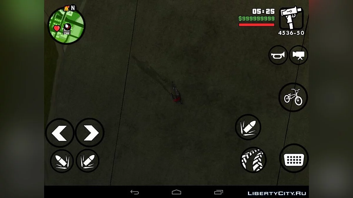 Камера як у GTA 1 / GTA San Andreas (iOS, Android)