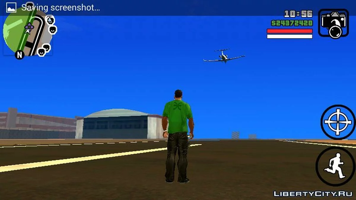 Aviões no Ar / GTA San Andreas (iOS, Android)