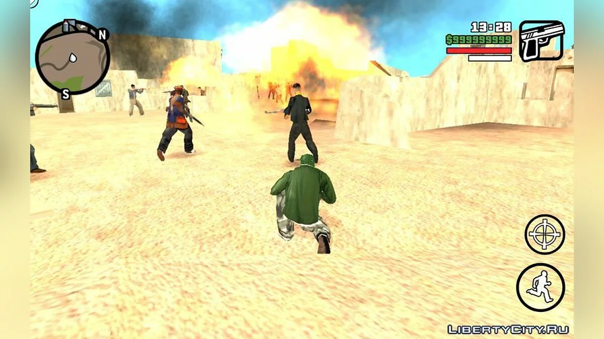Soldats contre voyous / GTA San Andreas (iOS, Android)