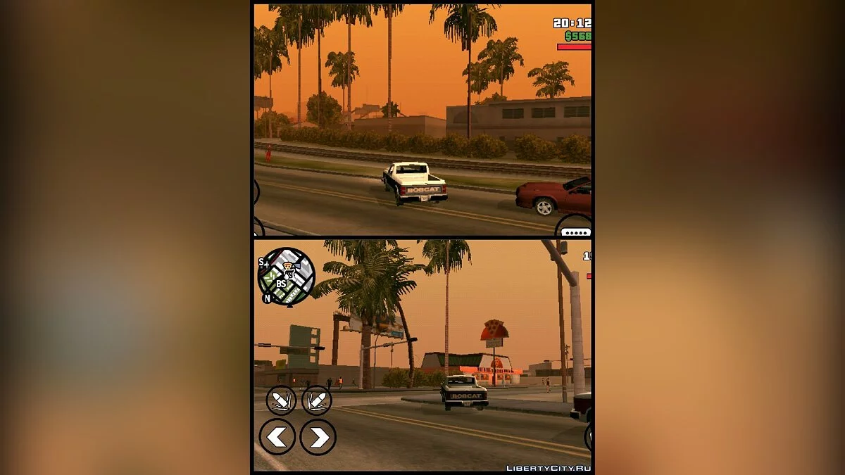 Можливість садити дерева / GTA San Andreas (iOS, Android)