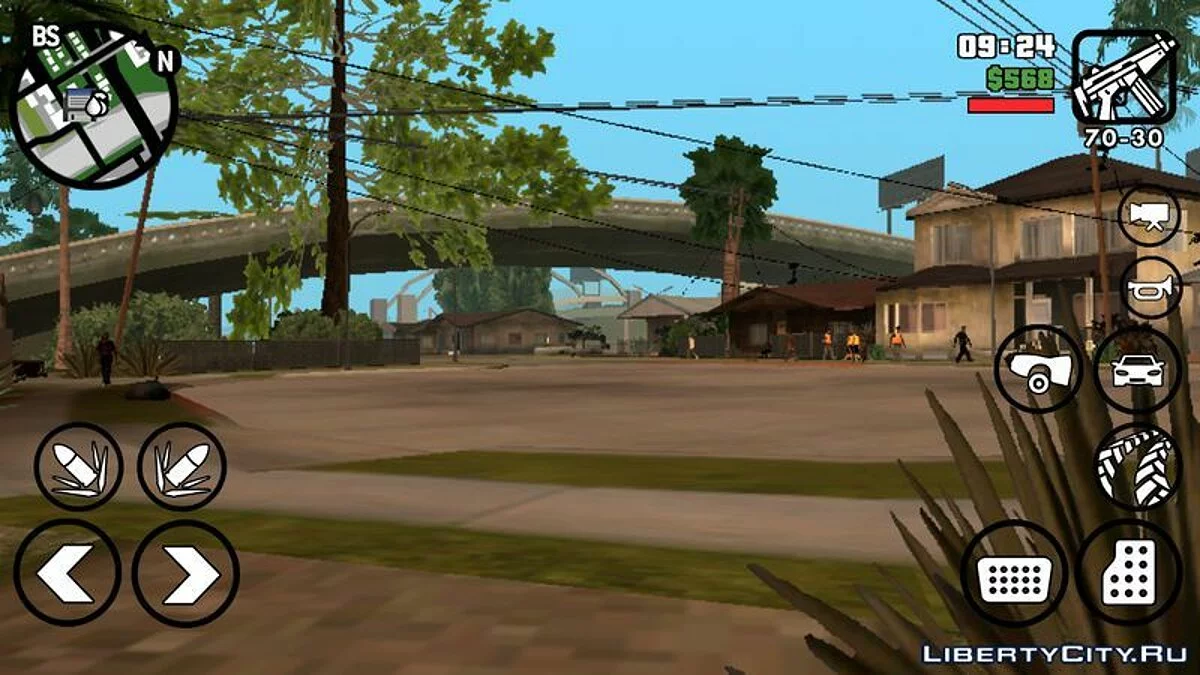 Можливість садити дерева / GTA San Andreas (iOS, Android)
