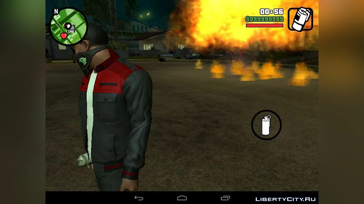 Виклик авіаудару / GTA San Andreas (iOS, Android)