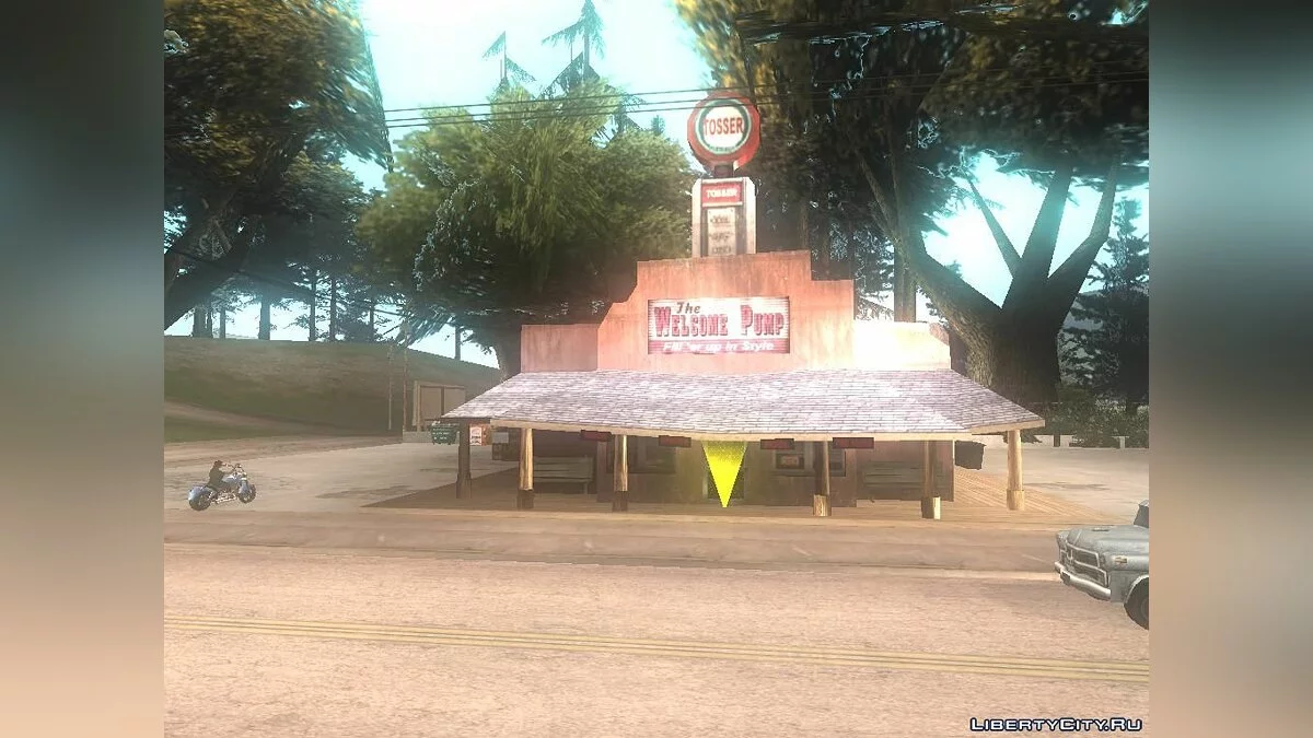 Intérieurs narratifs ouverts / GTA San Andreas (iOS, Android)