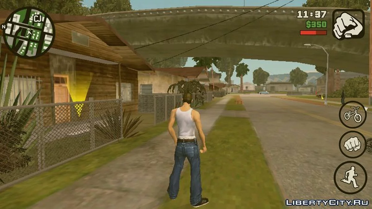 إمكانية الدخول إلى أي منزل / GTA سان أندرياس (iOS، أندرويد)