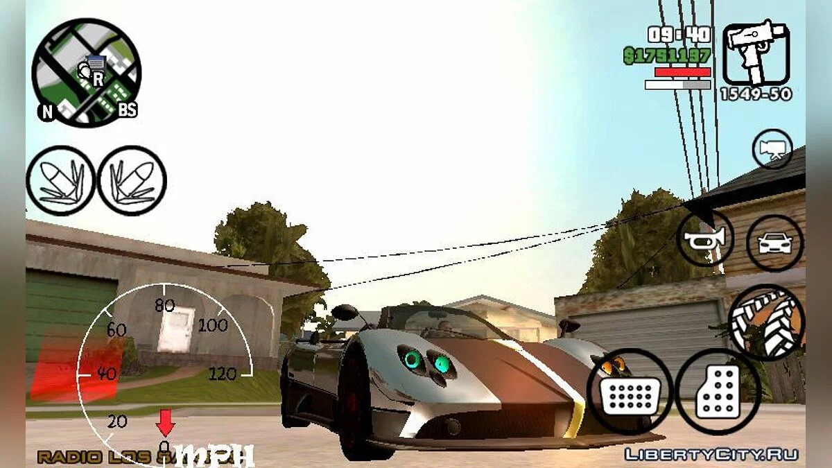 Простой спидометр / GTA San Andreas (iOS, Android)
