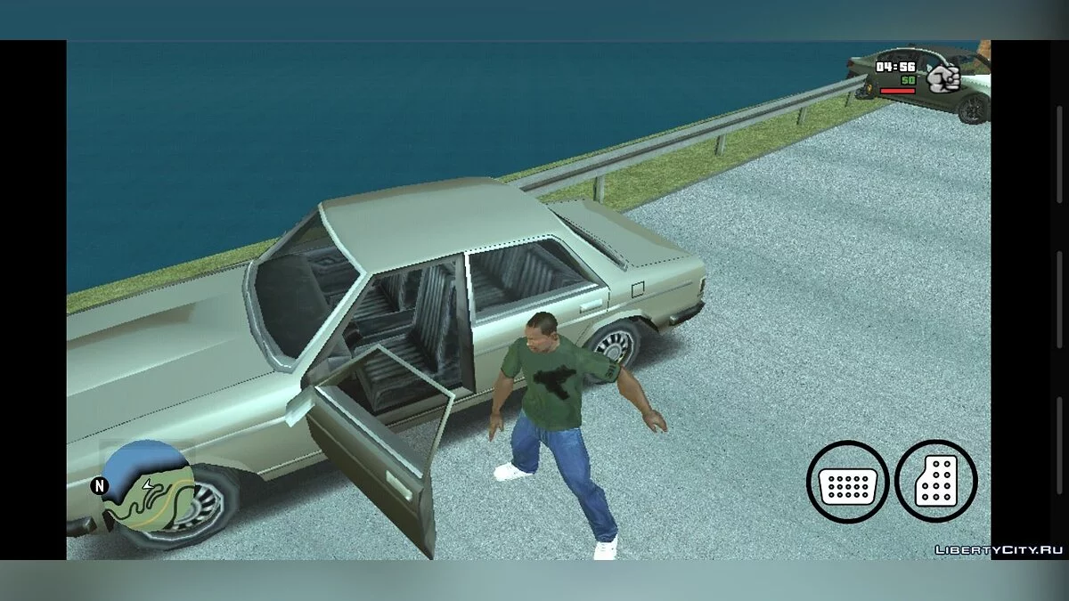 Відкриття/Закриття дверей автомобіля / GTA San Andreas (iOS, Android)