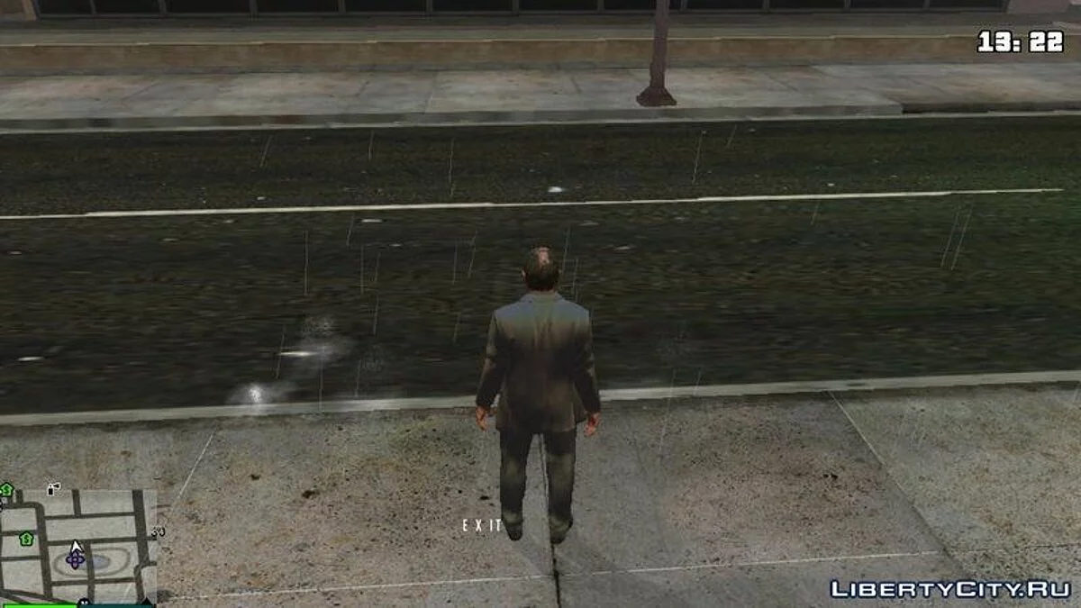 Ефекти дощу на дорогах / GTA San Andreas (iOS, Android)