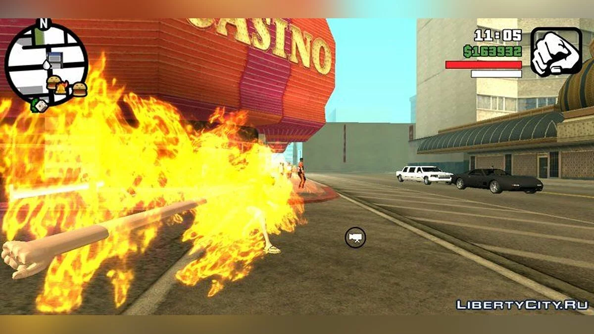 Луффі + суперсили з аніме "One piece" / GTA San Andreas (iOS, Android)