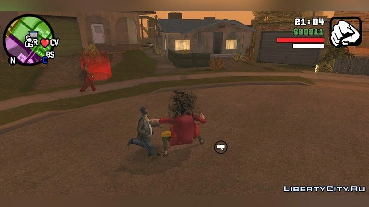 Marshall D Teach with Superpowers from "One Piece" Anime / GTA San Andreas (iOS, Android)