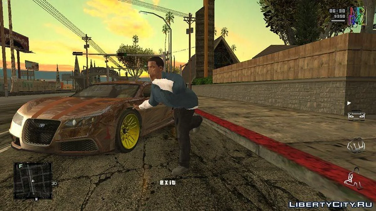 In-Game Graphics Settings / GTA San Andreas (iOS, Android)