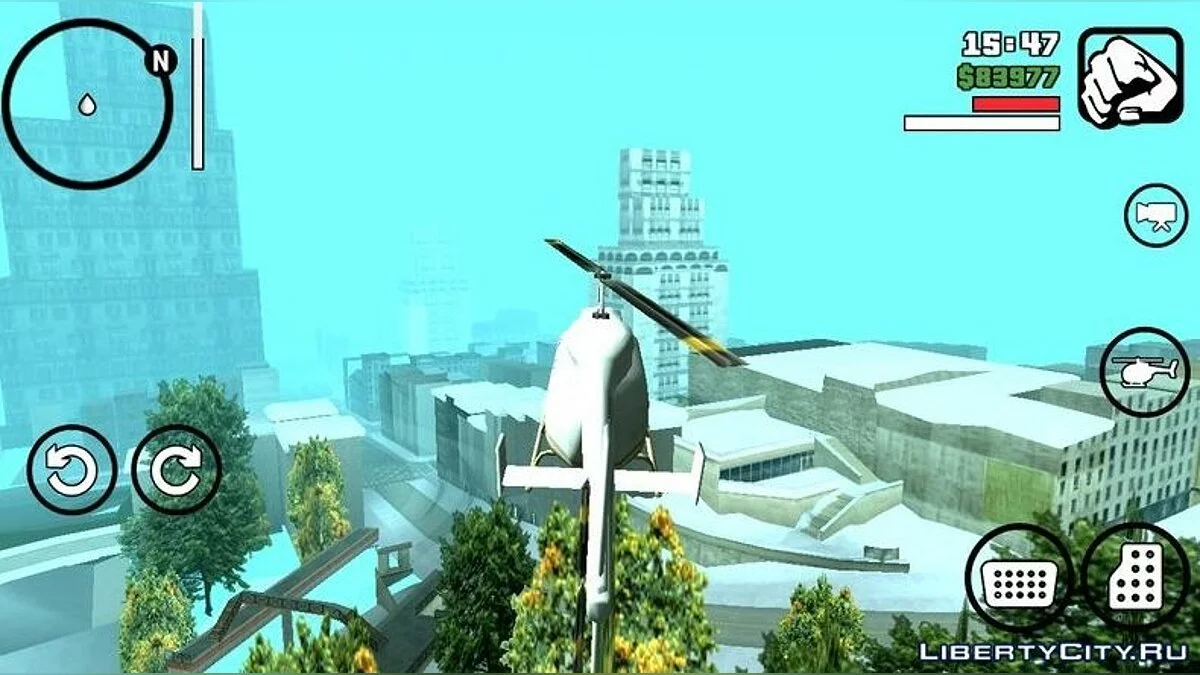 Pas de limite d'altitude de vol / GTA San Andreas (iOS, Android)