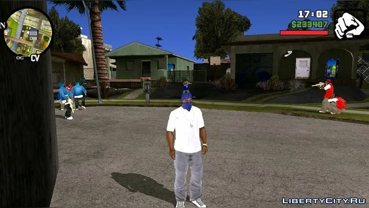 Guerre entre Grove et Ballas V1 / GTA San Andreas (iOS, Android)