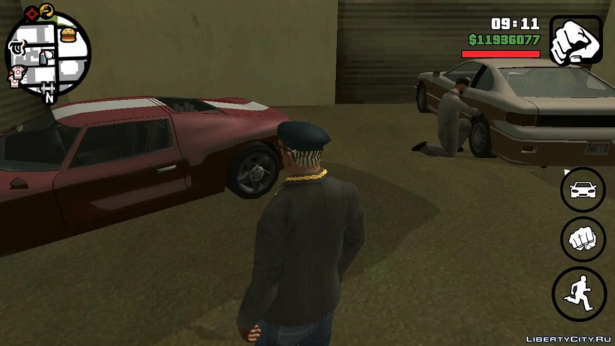 Автосервіс Сиджея в Лас-Вентурасі / GTA San Andreas (iOS, Android)